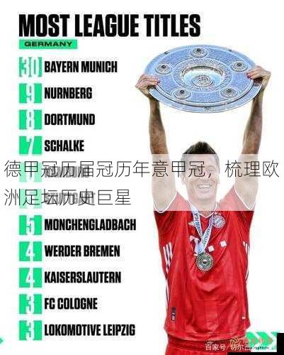 1. FC Bayern Munich（30次）