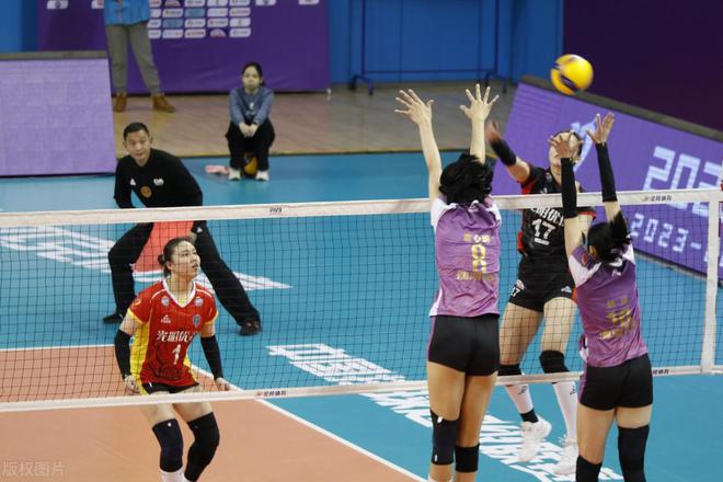 2023-2024赛季中国女子排球联赛继续进行