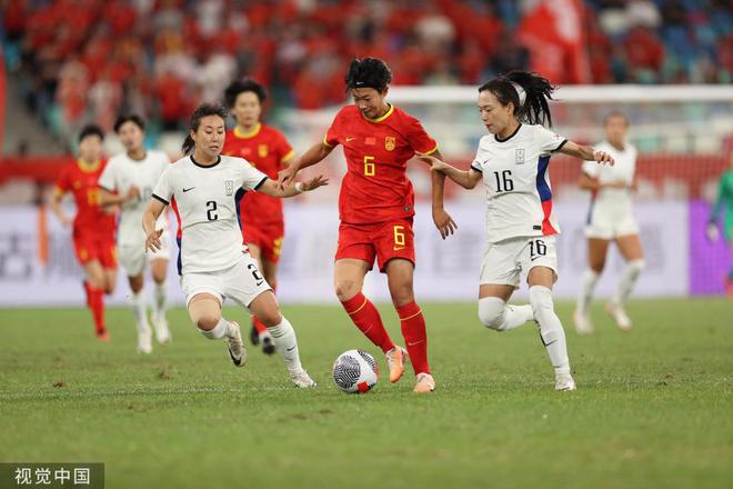 中国女足与朝鲜、韩国、泰国同分在一个小组