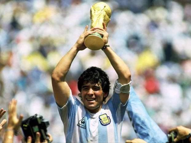 I hope you can join me in saying goodbye to Maradona